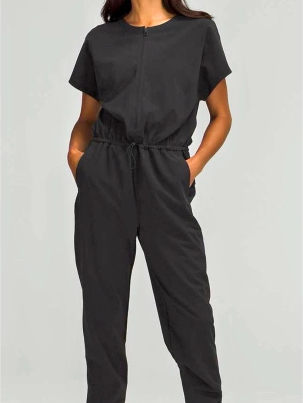 Lululemon Stretch Travel Woven Jumpsuit Size 12